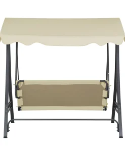 Dondolo da giardino GARBO Metallo Beige