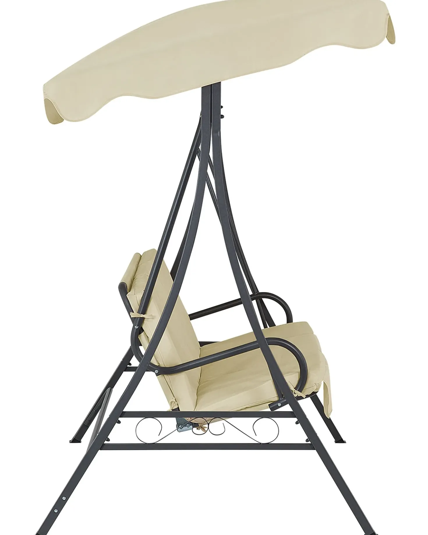 Dondolo da giardino GARBO Metallo Beige