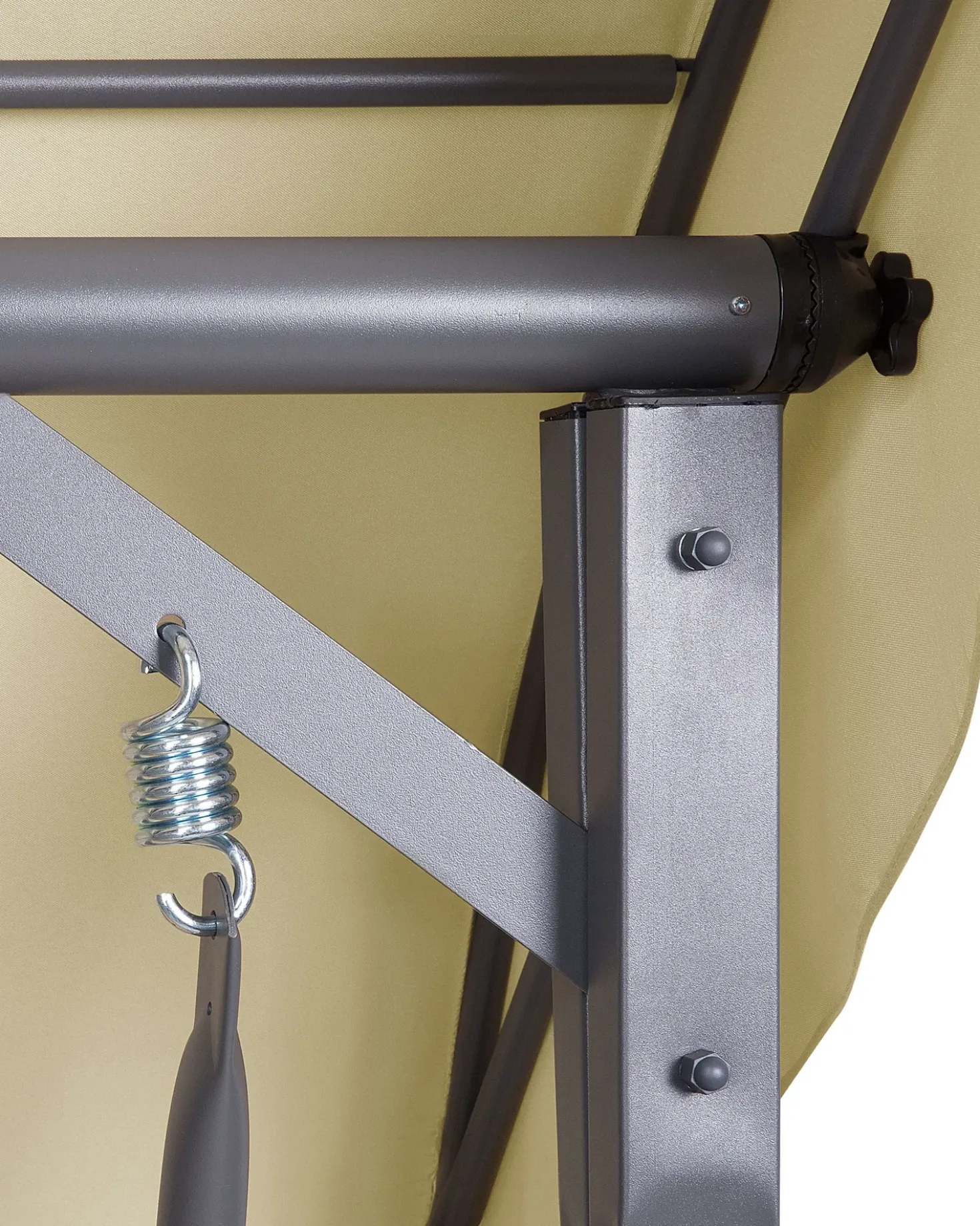 Dondolo da giardino GARBO Metallo Beige