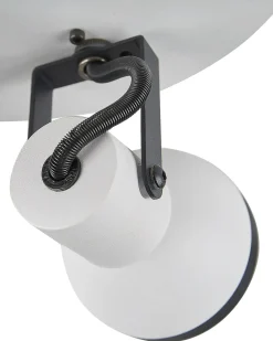 Faretto a 3 luci BARO Regolabile Metallo Bianco