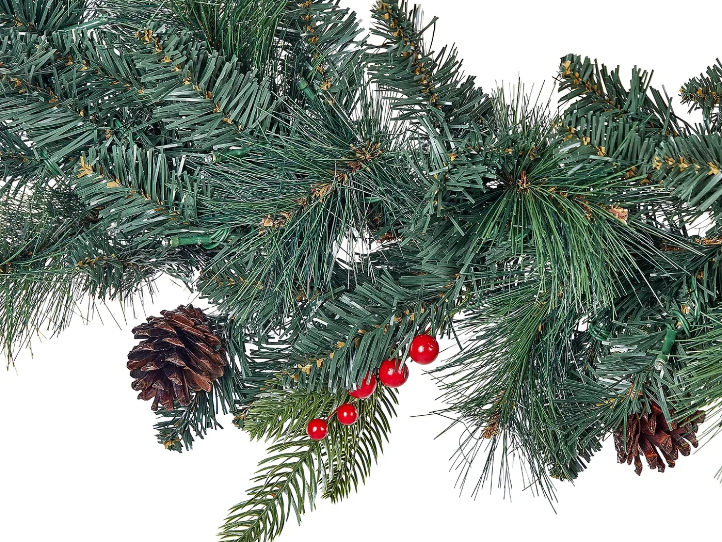 Festone di Natale LED ELBRUS 270 cm Verde