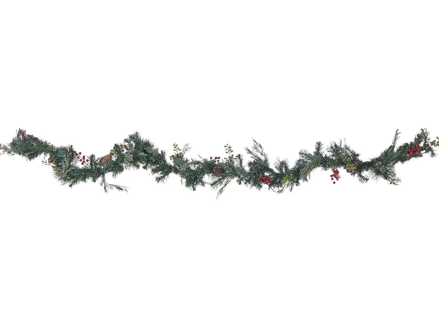 Festone di Natale LED ELBRUS 270 cm Verde