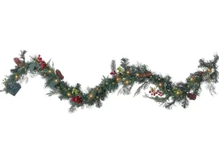 Festone di Natale LED ELBRUS 180 cm Verde