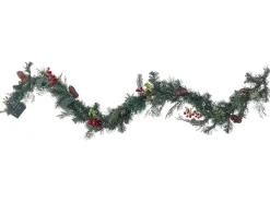 Festone di Natale LED ELBRUS 180 cm Verde