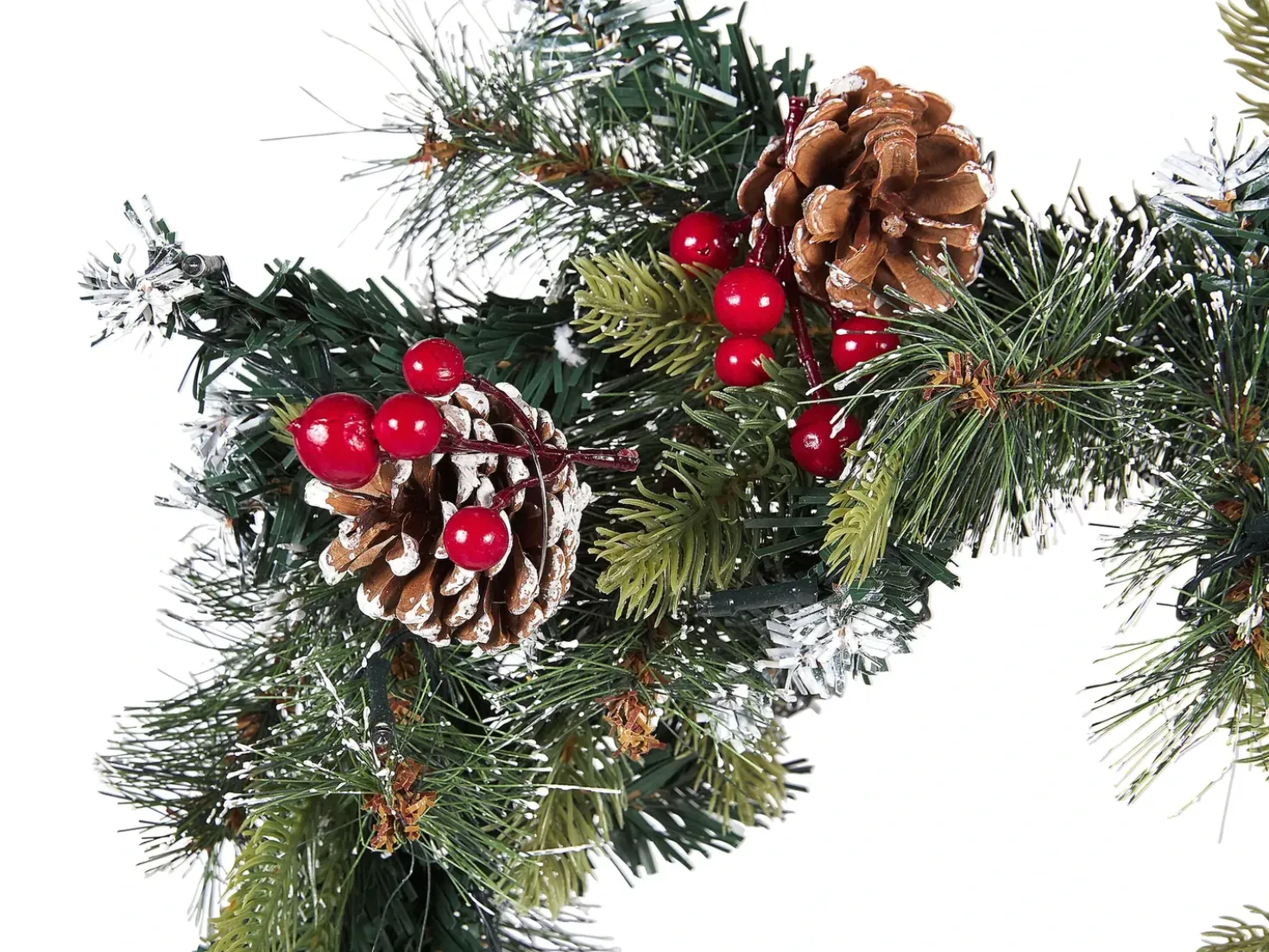 Festone di Natale LED PAIMIO 270 cm Verde