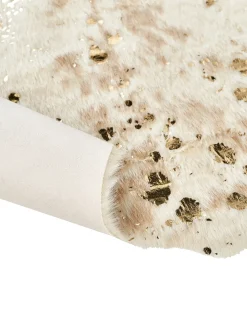 Finta pelle di mucca BOGONG Beige chiaro 130 x 170 cm