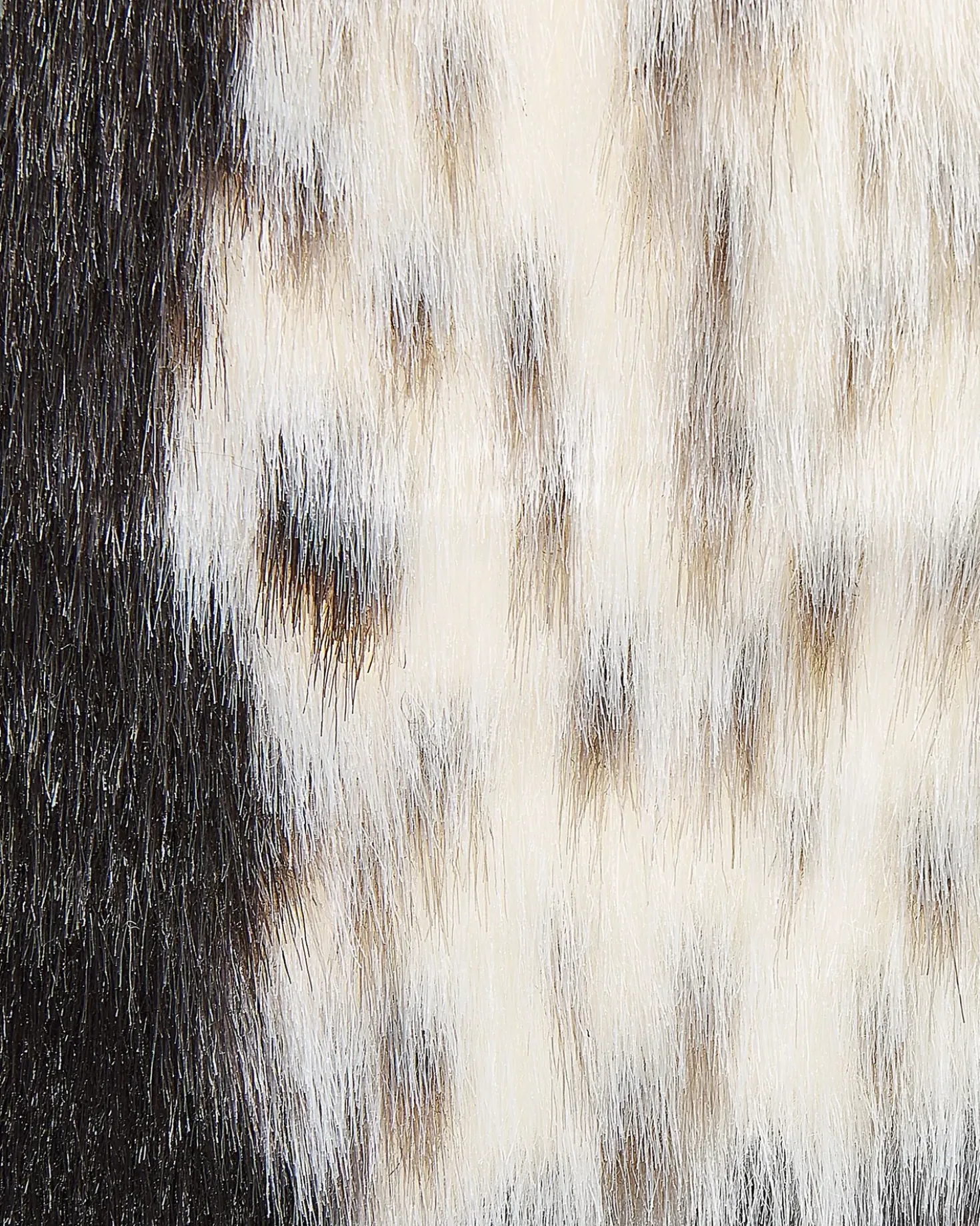 Finta pelle di mucca NAMBUNG Nero 60 x 90 cm