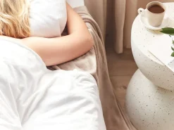 Fodera per coperta ponderata 1000 RHEA 135 x 200 cm Bianco