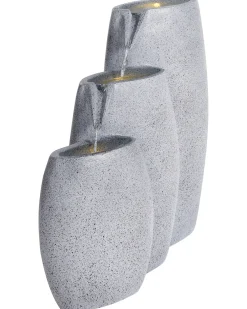 Fontana da giardino ARKLE LED Grigio