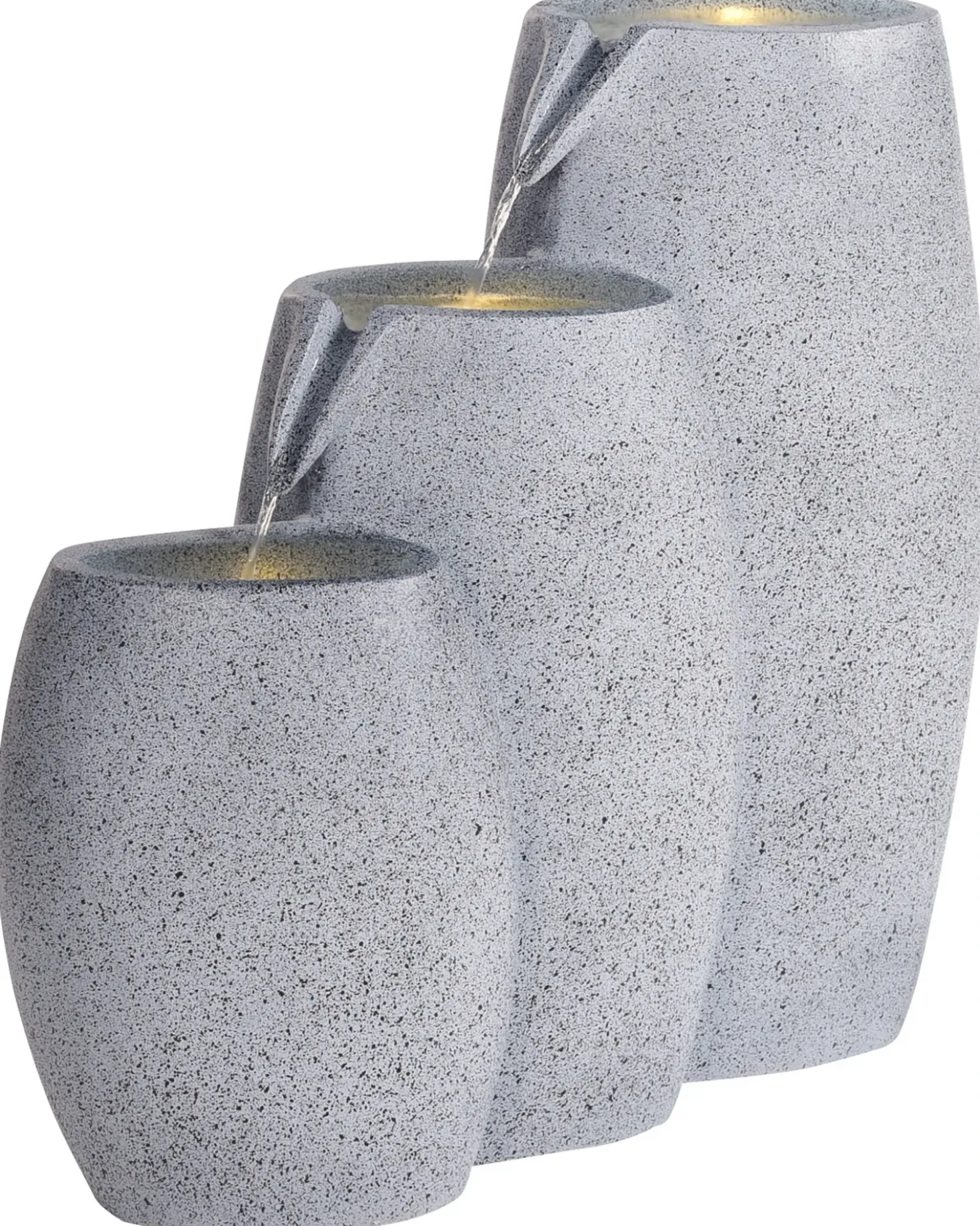 Fontana da giardino ARKLE LED Grigio