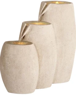 Fontana da giardino ARKLE LED Beige