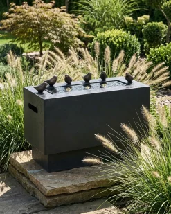 Fontana da giardino FERRERA Nero