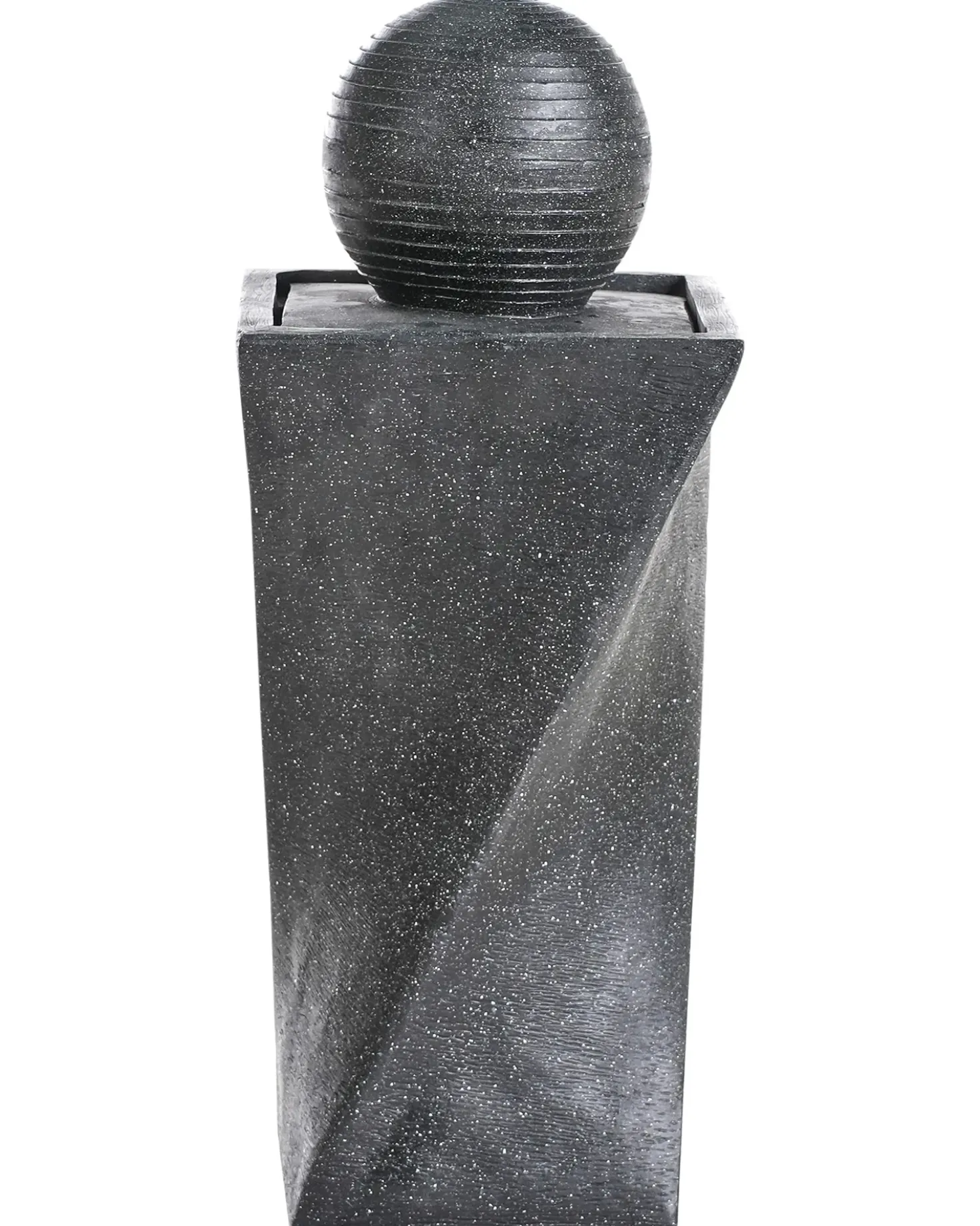 Fontana da giardino LED ACQUACHETA Grigio grafite