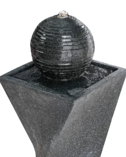 Fontana da giardino LED ACQUACHETA Grigio grafite