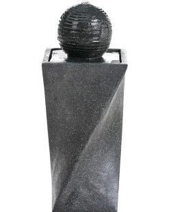 Fontana da giardino LED ACQUACHETA Grigio grafite