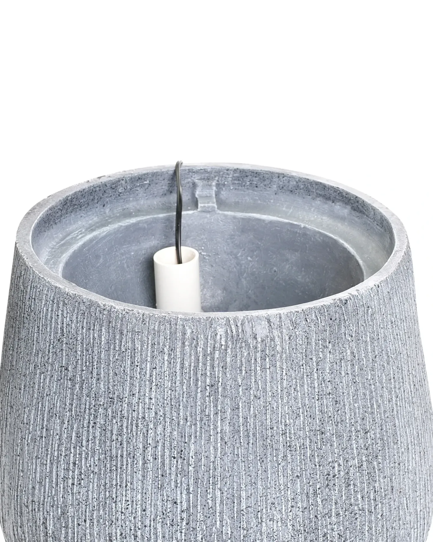 Fontana da giardino LED CASCATA Grigio