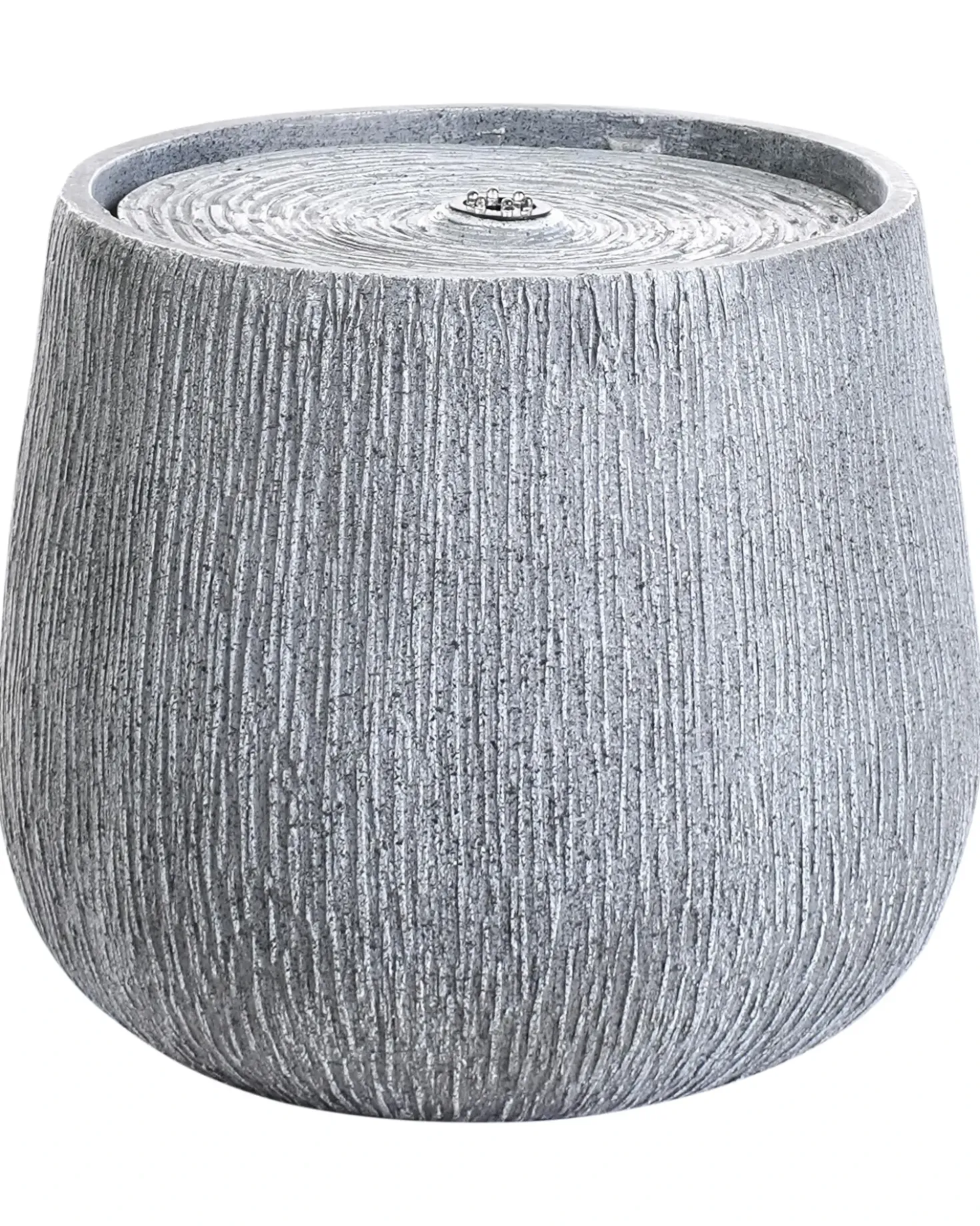 Fontana da giardino LED CASCATA Grigio