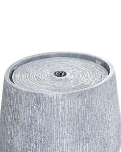 Fontana da giardino LED CASCATA Grigio