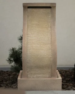 Fontana da giardino LED FORMIGA Beige