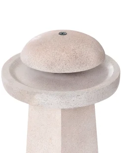 Fontana da giardino LED HUNLEN Beige