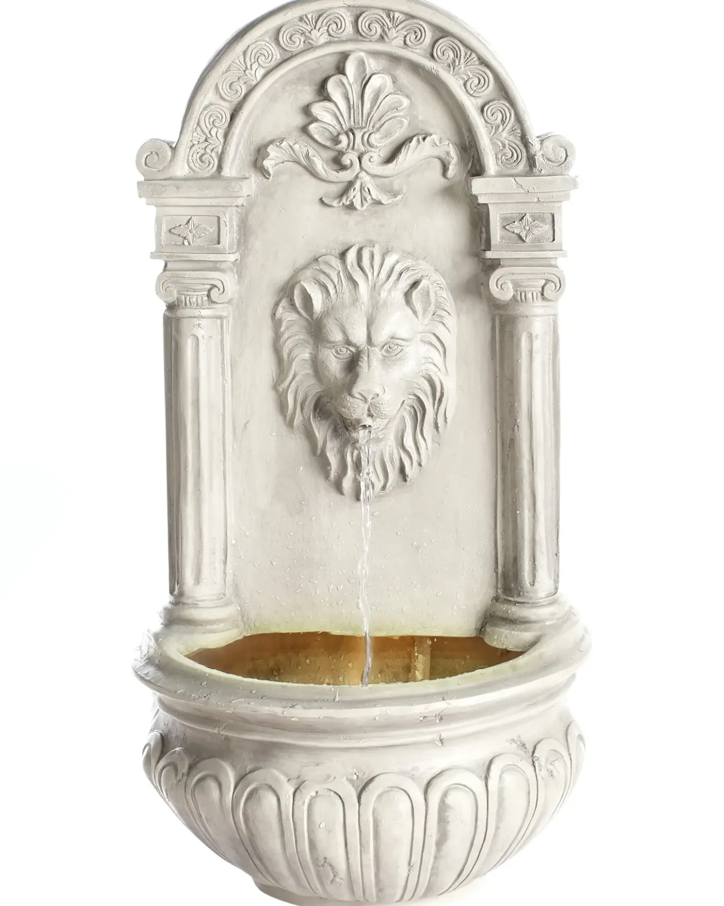 Fontana da giardino LED MARMORE Beige chiaro