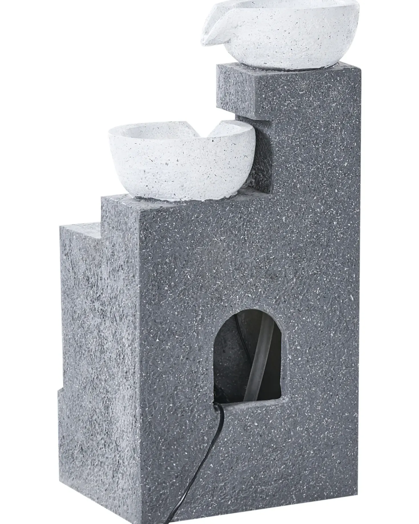 Fontana da giardino LED NAGAMI Grigio