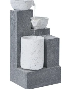 Fontana da giardino LED NAGAMI Grigio