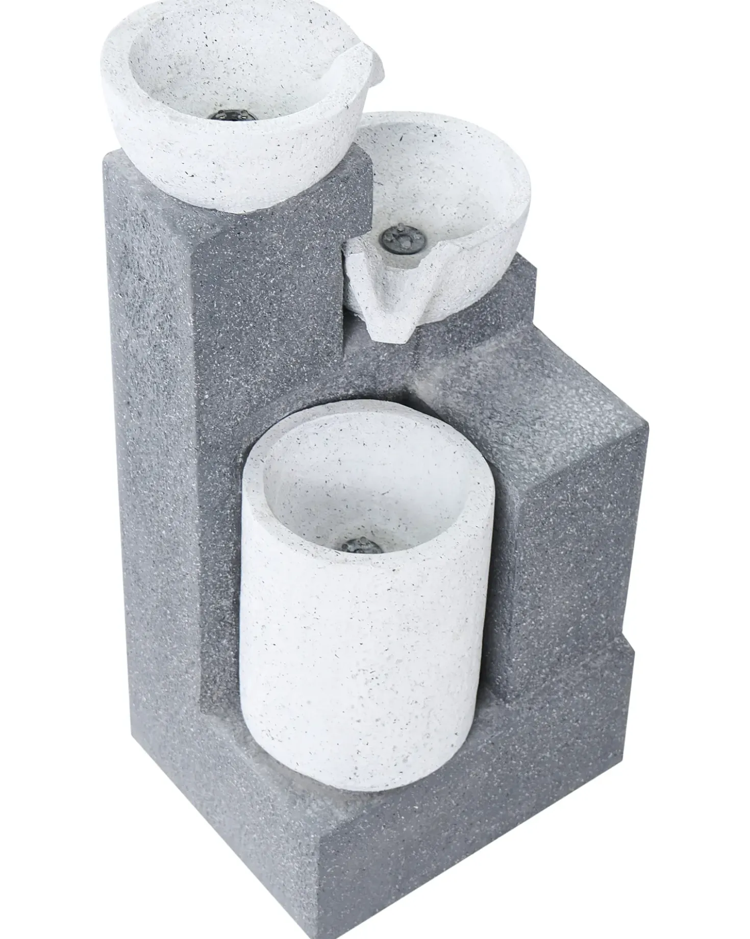 Fontana da giardino LED NAGAMI Grigio