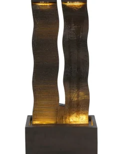 Fontana da giardino SUNLINE LED Marrone