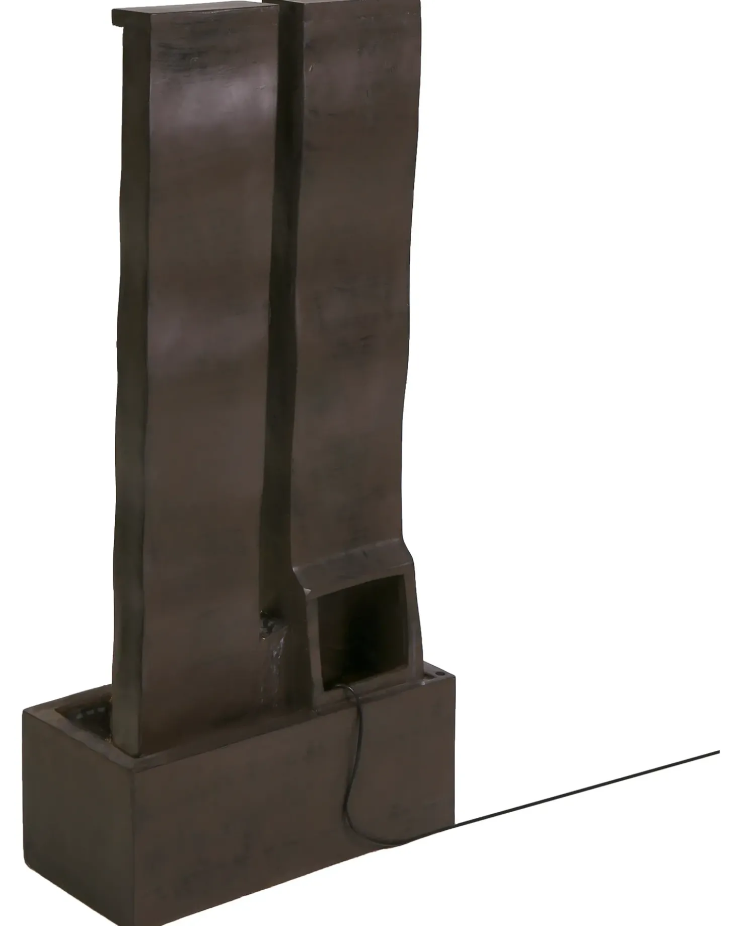 Fontana da giardino SUNLINE LED Marrone
