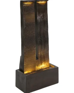 Fontana da giardino SUNLINE LED Marrone