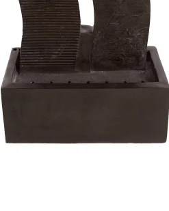 Fontana da giardino SUNLINE LED Marrone