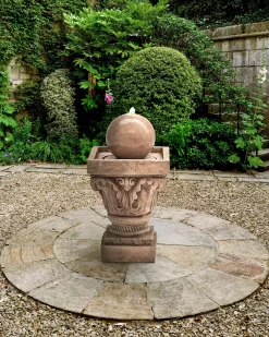 Fontana da giardino VELINO Beige