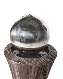 Fontana da giardino ZENYATTA LED Marrone