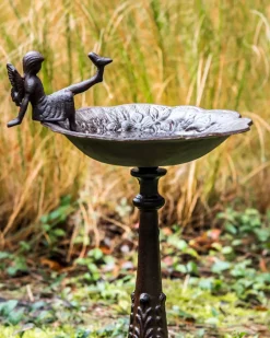 Fontana per uccelli LARK Marrone