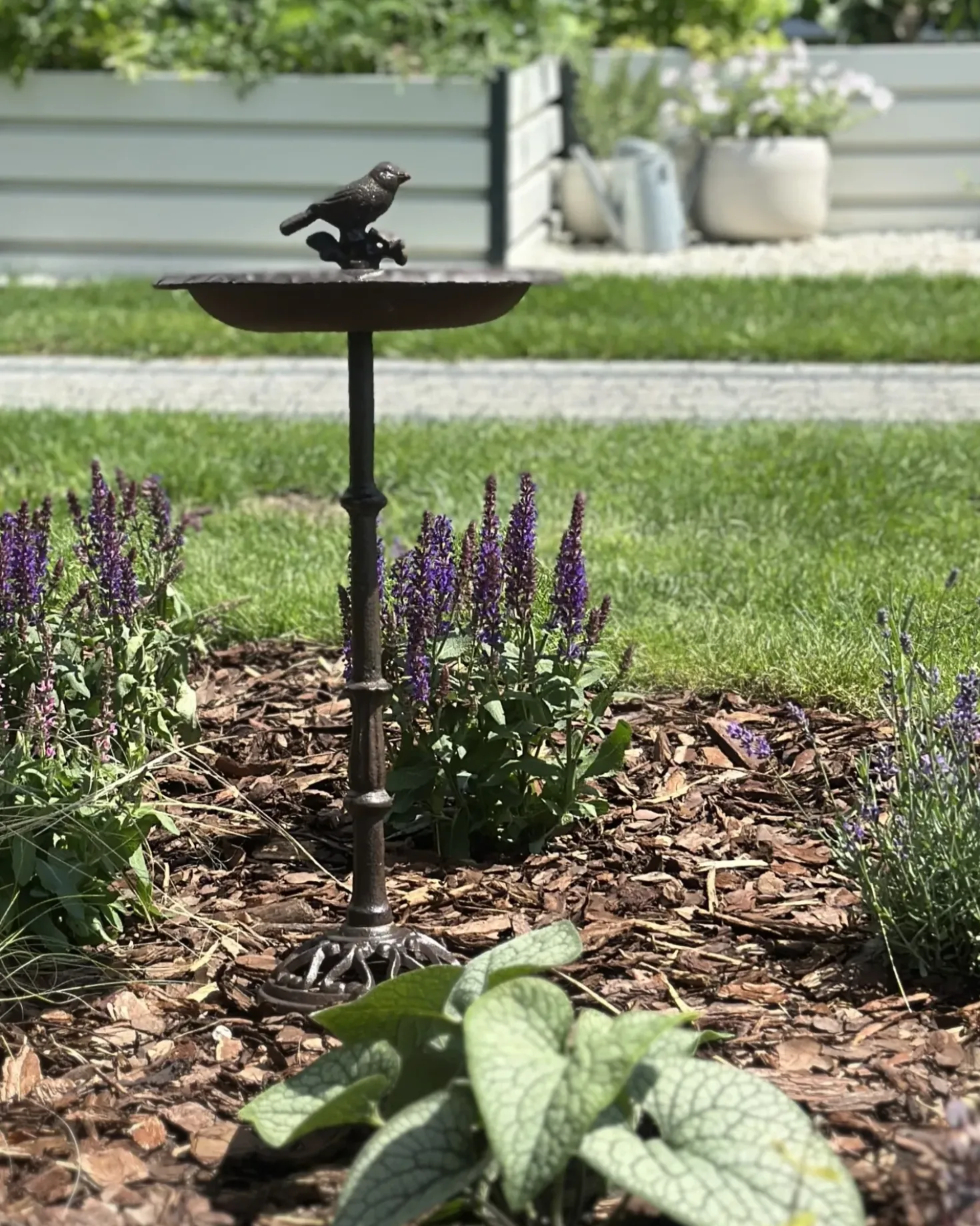 Fontana per uccelli SWALLOW Marrone