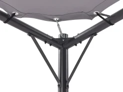 Gazebo AVENTINE Metallo 300 cm 300 cm Grigio