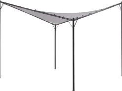 Gazebo AVENTINE Metallo 300 cm 300 cm Grigio
