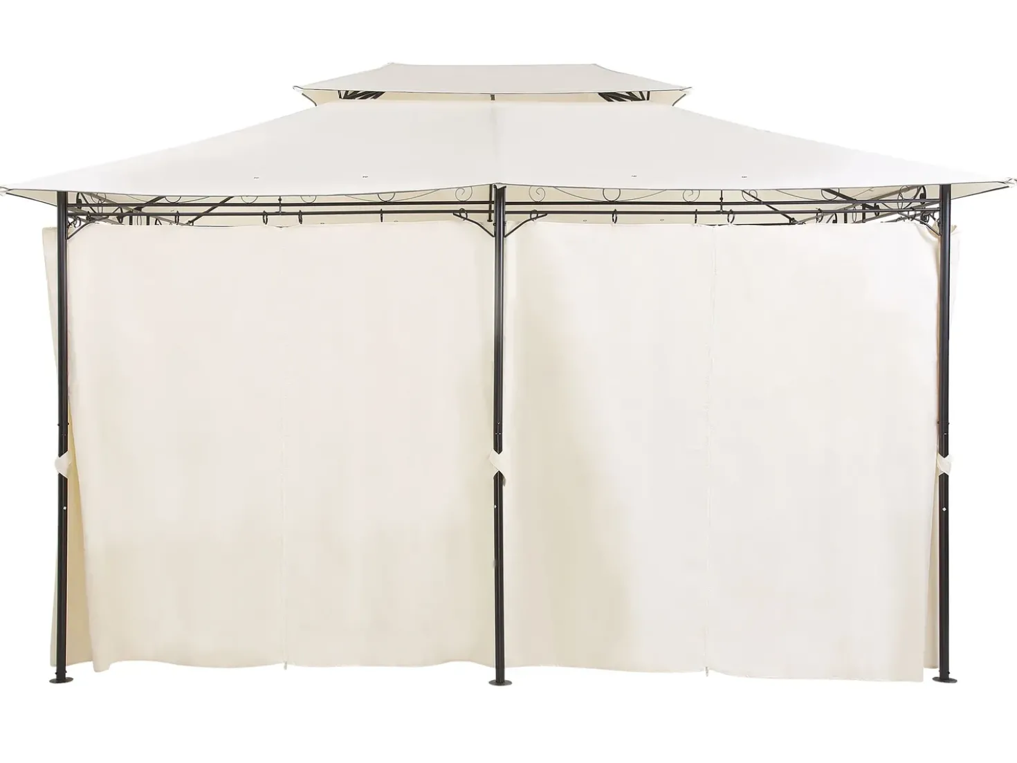 Gazebo COLOS Metallo 400 cm 300 cm Beige