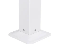 Gazebo FORNOLI Metallo 296 cm 296 cm Bianco