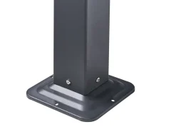 Gazebo FORNOLI Metallo 296 cm 296 cm Nero