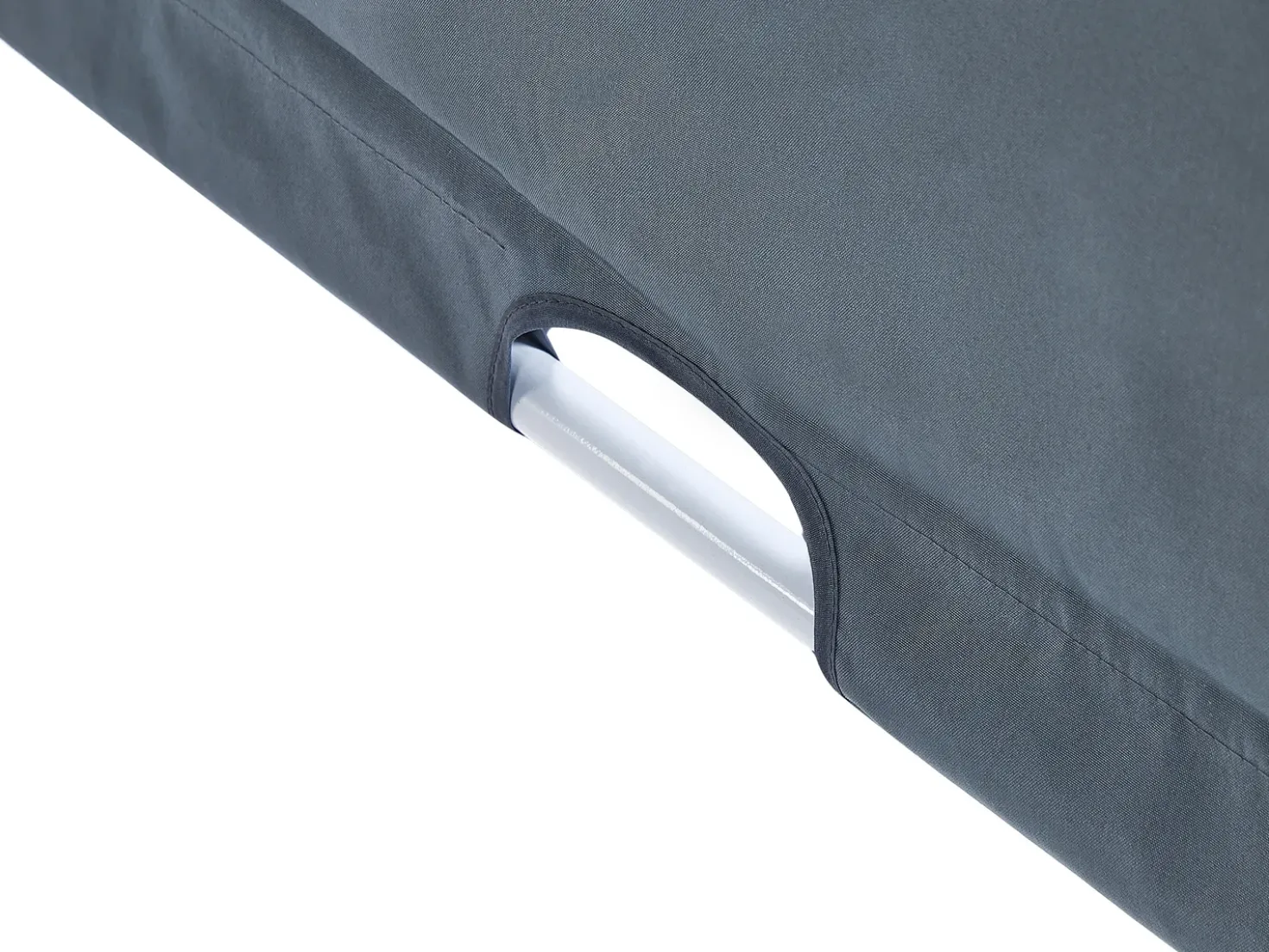 Gazebo LED PARGA Metallo 310 cm 310 cm Grigio