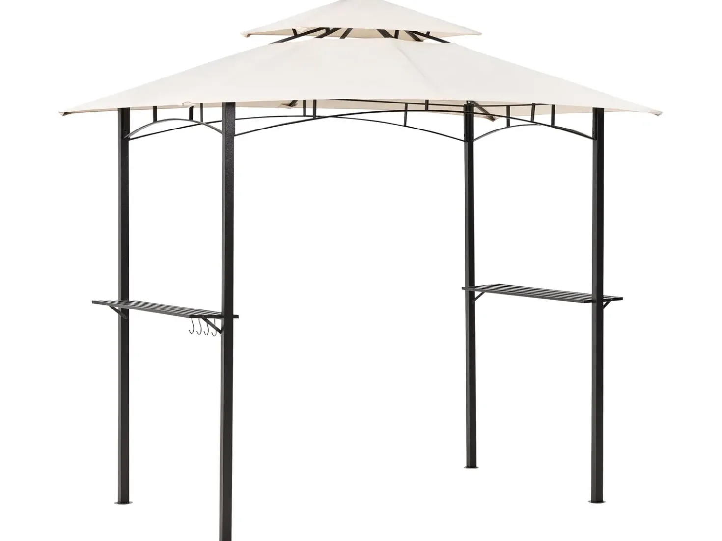 Gazebo NARO Metallo 240 cm 148 cm Beige