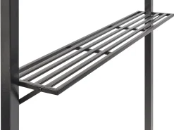 Gazebo NARO Metallo 240 cm 148 cm Grigio