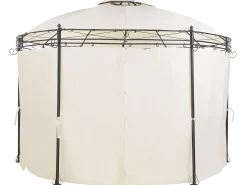 Gazebo SAFARA Metallo 368 cm 368 cm Beige