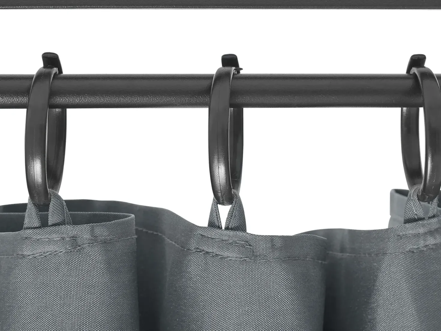 Gazebo SAFARA Metallo 368 cm 368 cm Grigio grafite