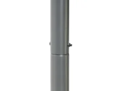 Gazebo VIMINO Metallo 282 cm 294 cm Grigio scuro