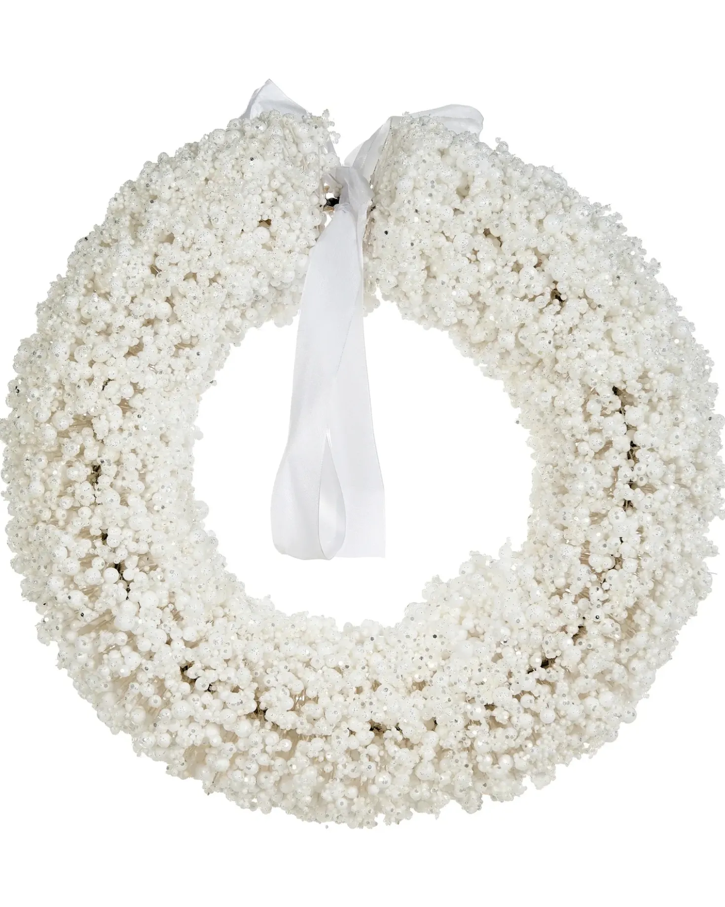 Ghirlanda di Natale ARESJON Bianco 40 cm