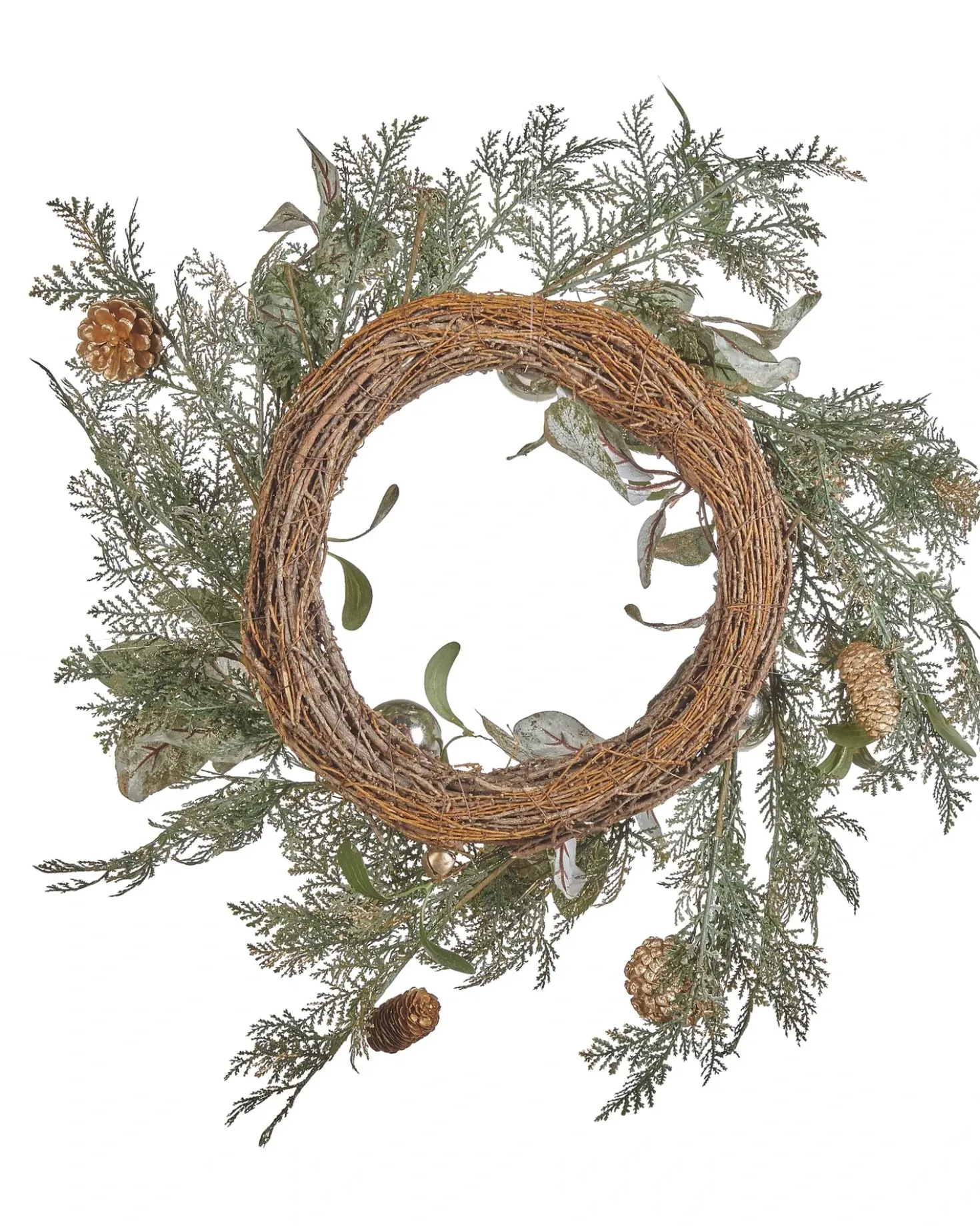 Ghirlanda di Natale HOVILA Oro 45 cm