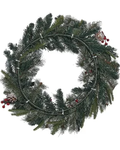 Ghirlanda di Natale LED PAIMIO Verde 60 cm